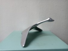 Hoselton Canada Signed Aluminum Sculpture Flying Goose