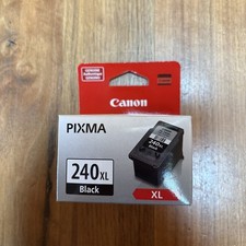 Canon Original Genuine Pixma 240XL Black Printer Ink Cartridge New In Box OEM