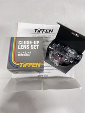 55mm TIFFEN Close-Up Macro 1 2 4 Kit Set, Lens Filter Genuine Japan with Case