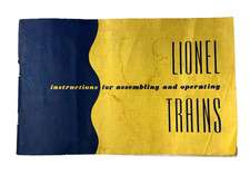 1952 Lionel Repai Manual - Instructions for Assembling Operating Lionel Trains