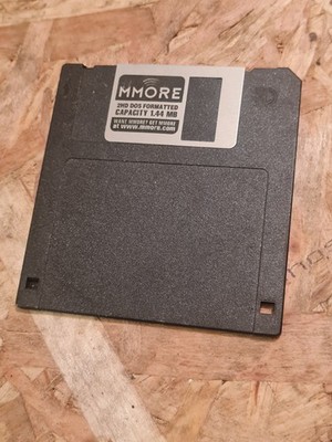 mmore 1.44mb floppy disc 1pcs 2HD DOS Formatted Grade B Used Tested Europe Stock