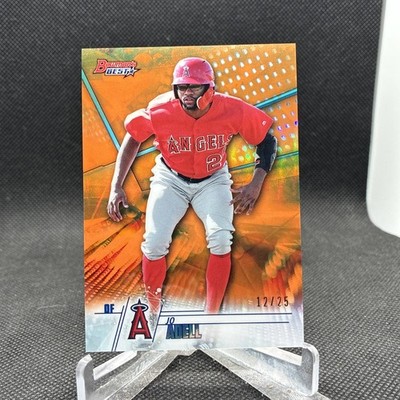2018 Bowman's Best - Top Prospects Jo Adell #TP-6 Orange Refractor /25  