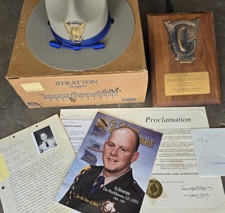 California Highway Patrol Fallen Officer Memorial Archive Stratton Hat Estate