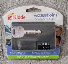 Kiddie Access Point Locking Store-A-Key magnetic key holder NEW