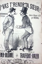 Songs J' Vas 'T Render' Ta Sister Pm. Delormel And Traiffort-Valer