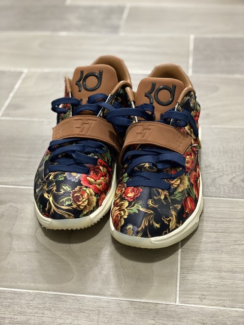 kevin durant floral shoes