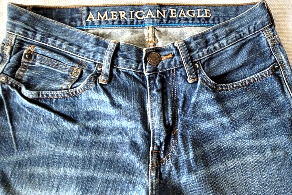 AMERICAN EAGLE OUTFITTERS JEANS MEN'S Size 33X30 ORIGINAL BOOT CUT Low