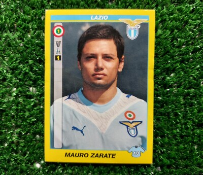 FIGURINE FOOTBALLERS PANINI 2009/10 LAZIO n°261 ZARATE 2010 FOOTBALL  