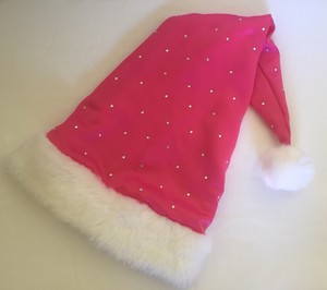 victoria's secret pink santa hat