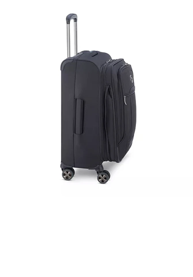Delsey Paris Helium DLX 22" Spinner Carry On Suitcase Black - Image 2 of 4