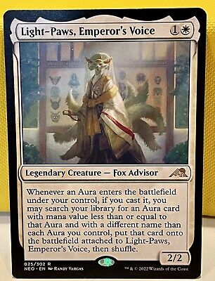 Light-Paws, Emperor's Voice Kamigawa:Neon Dynasty LP MTG | eBay Light-Paws, Emperor's Voice Kamigawa:Neon Dynasty LP MTG | eBay