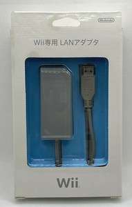 Nintendo Wii Dedicated Lan Adapter Platform Nintendo Wii Used Japan Ebay