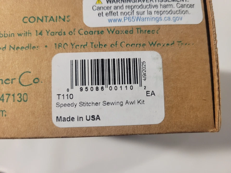 Kit de punzón de costura Speedy Stitcher T110 madera punta de diamante 4-3/4 L pulgadas Foto 4 de 4
