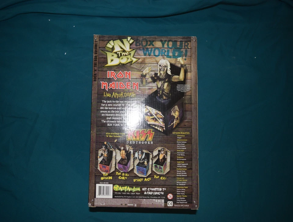 Art Asylum Iron Maiden Live After Death 'N' the Box NIB - Image 2 of 2