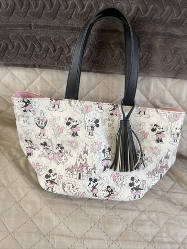 Disney Parks Sweethearts  Mickey Minnie Castle Carousel Bag