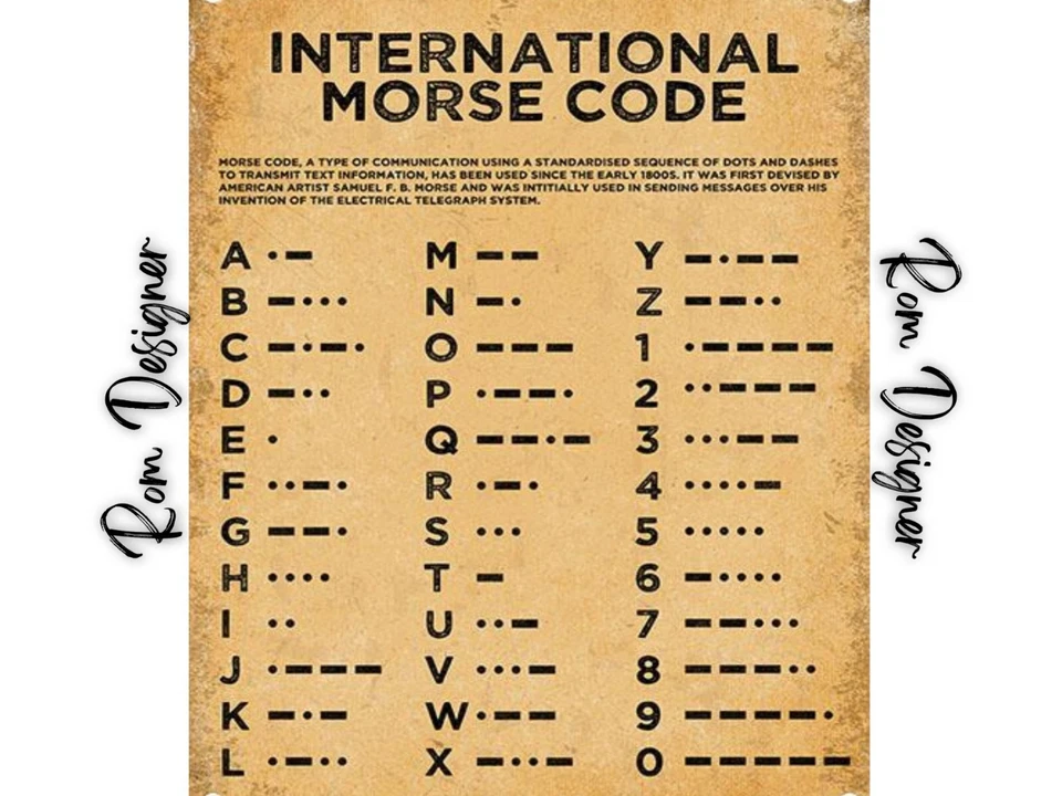 Заказ ручной работы мужчин Морзе код браслет, секретное сообщение кожаный браслет - Изображение 4 из 4