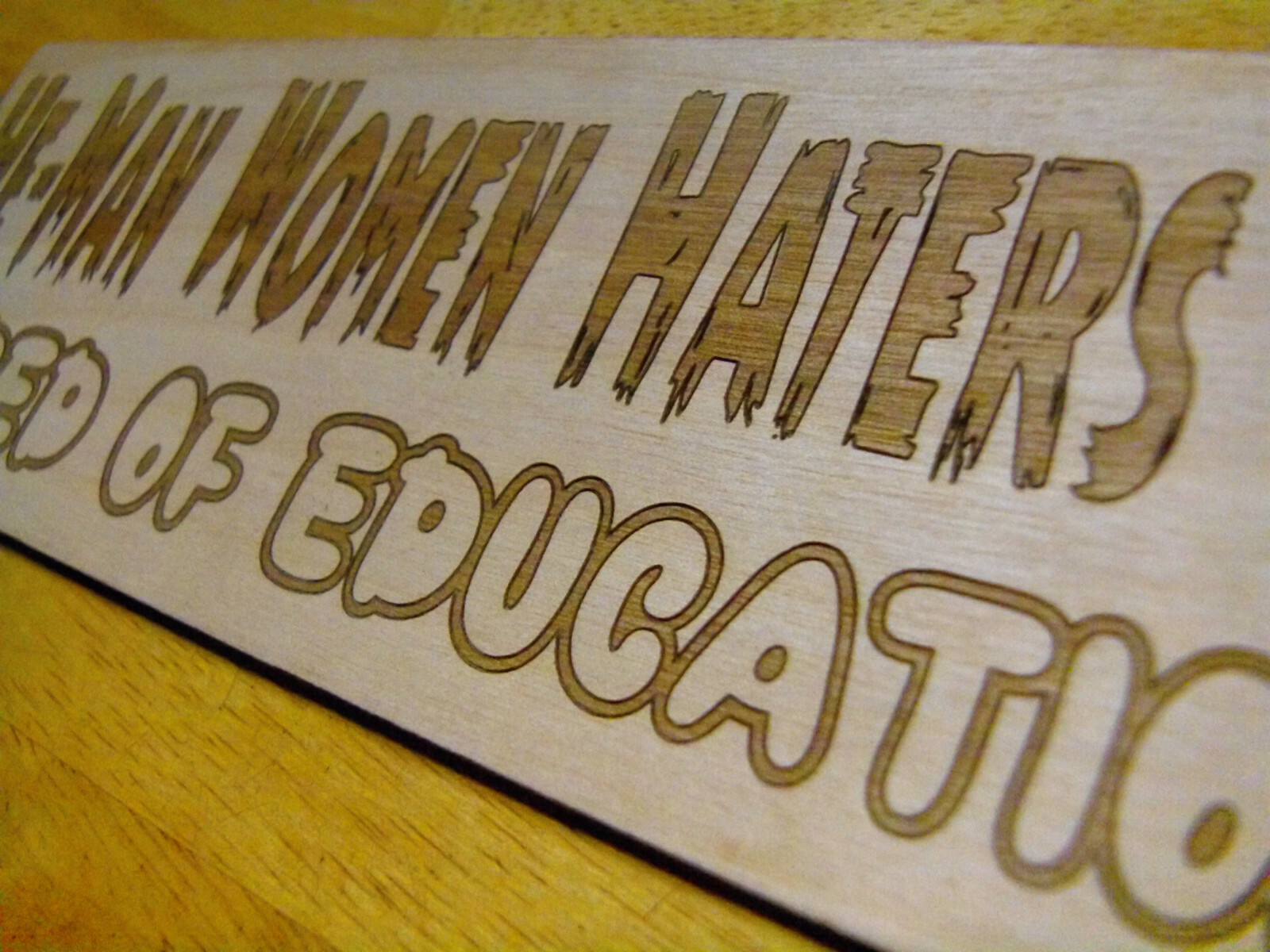 He-Man Woman Haters Club Sign - Little Rascals Oath Our Gang Man Cave ...