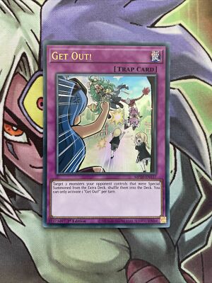 MP20-EN137 Get Out! Ultra Rare 1st Edition Near Mint Yugioh Card | eBay UK MP20-EN137 Get Out! Ultra Rare 1st Edition Near Mint Yugioh Card | eBay UK