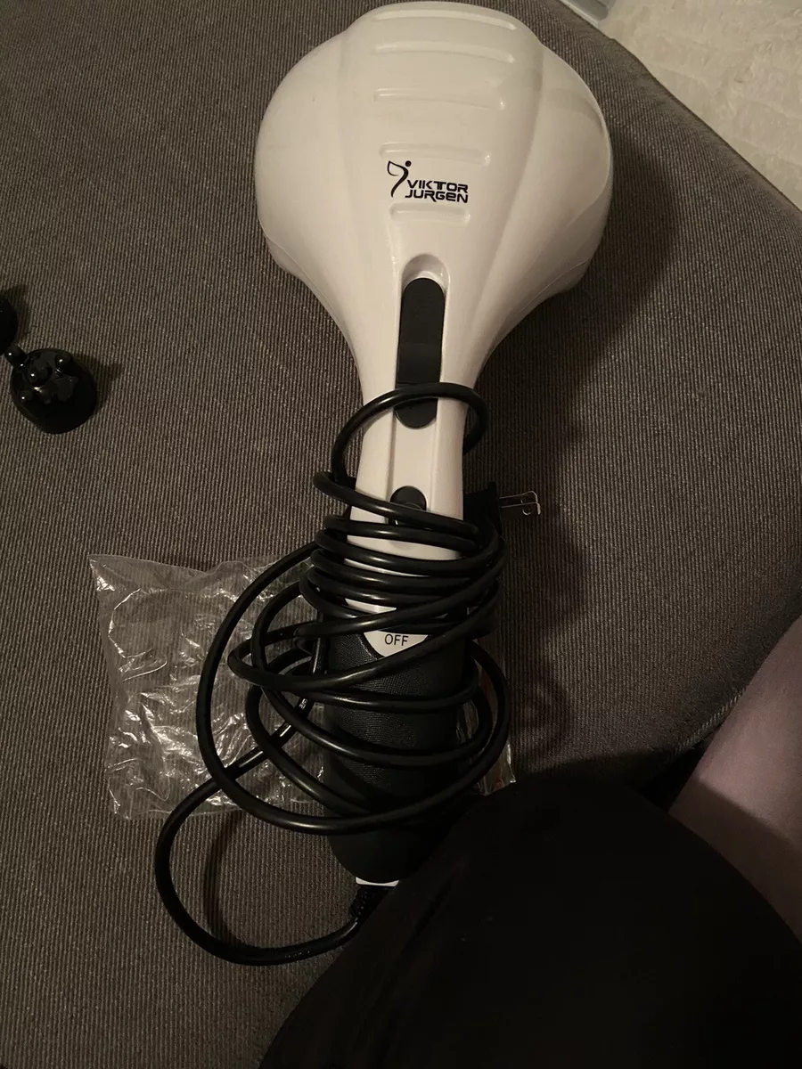 VIKTOR JURGEN Handheld Back Massager - Double Head Electric Full Body