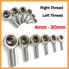 Male Tie Rod End 4mm -30mm Bearing Right / Left Thread Link Heim Joint