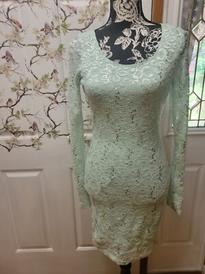SIZE M RUBY ROX Mint Green Bling Bodycon Dress INVPV1932 | eBay SIZE M RUBY ROX Mint Green Bling Bodycon Dress INVPV1932 | eBay