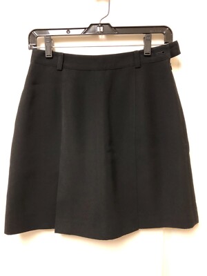 Astra Classic Golf/Tennis Skirt w/Shorts Skort Microfiber Black Size