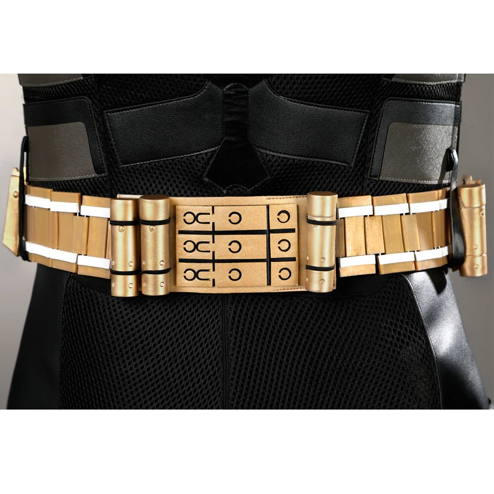 The Dark Knight Rises Batman Cosplay Disfraz Accesorios Bruce Wayne Armadura Cinturón Foto 4 de 4