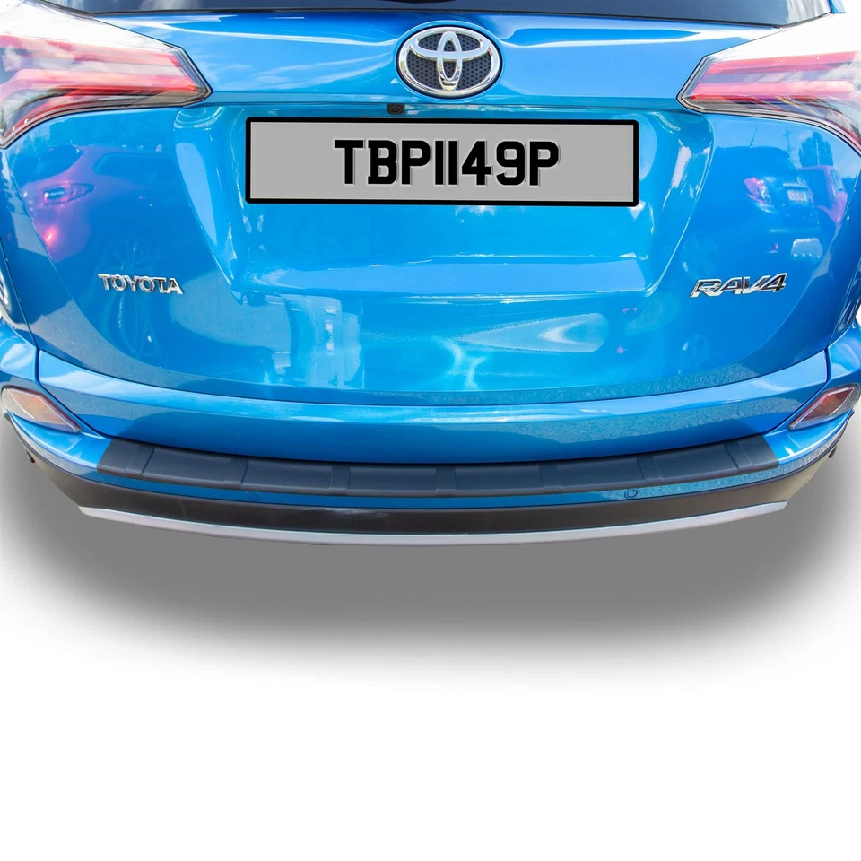 Travall Bumper Protector for Toyota Rav4 (2015-2018) ABS Plastic Rear Guard Trim - Image 3 of 3