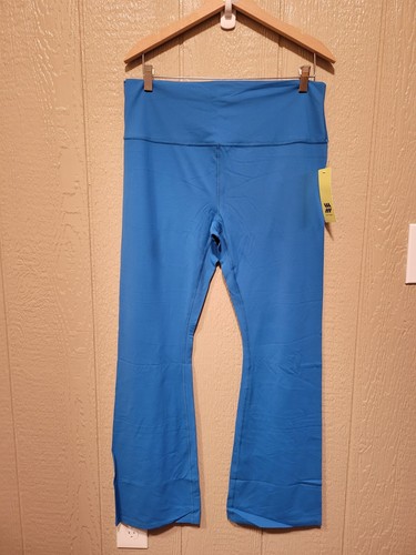 Women's Seamless High-Rise Size 1X Leggings Heathered Blue - Picture 2 of 8