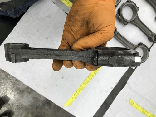 1967-1969 Pontiac Bonneville 326 - 428 Ci Connecting Rod Cast # 541001 #5 - Picture 5 of 9