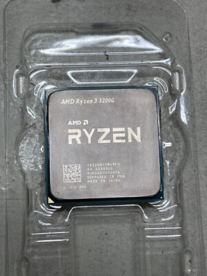 AMD Ryzen 3 3200G - 3.6GHz Quad Core Processor with Heat Sink Fan