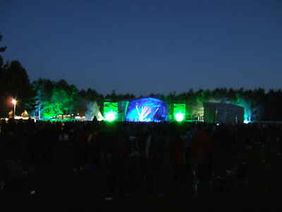 Foto 12x8 Lichter im Wald Die letzte Zugabe von Keane als Dunkelheit Herbst c2010