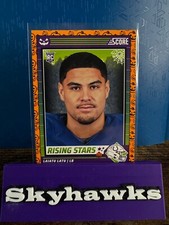 LAIATU LATU 2024 Score-A-Treat RC Rookie Rising Stars Orange Pumpkins #35 Colts