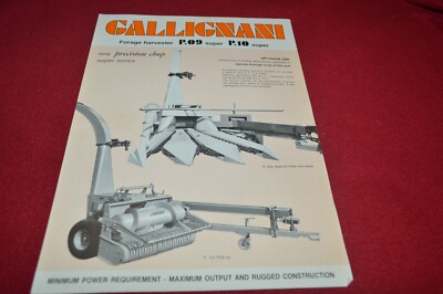 Gallignani P.09 P.10 Super Forage Harvester Dealers Brochure CDIL 