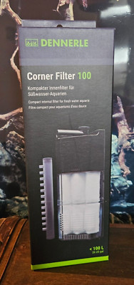 Dennerle Eckfilter XXL Innenfilter bis 100L Aquarium Garnelen Krebse Filter