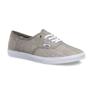 tenis vans mujer gris