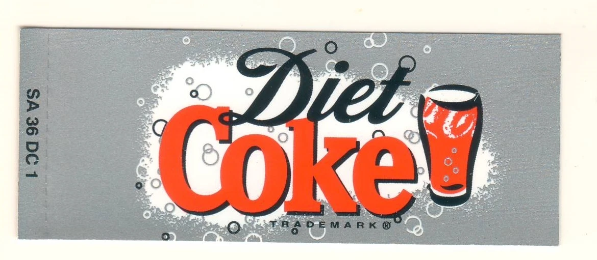 Diet Coke Label