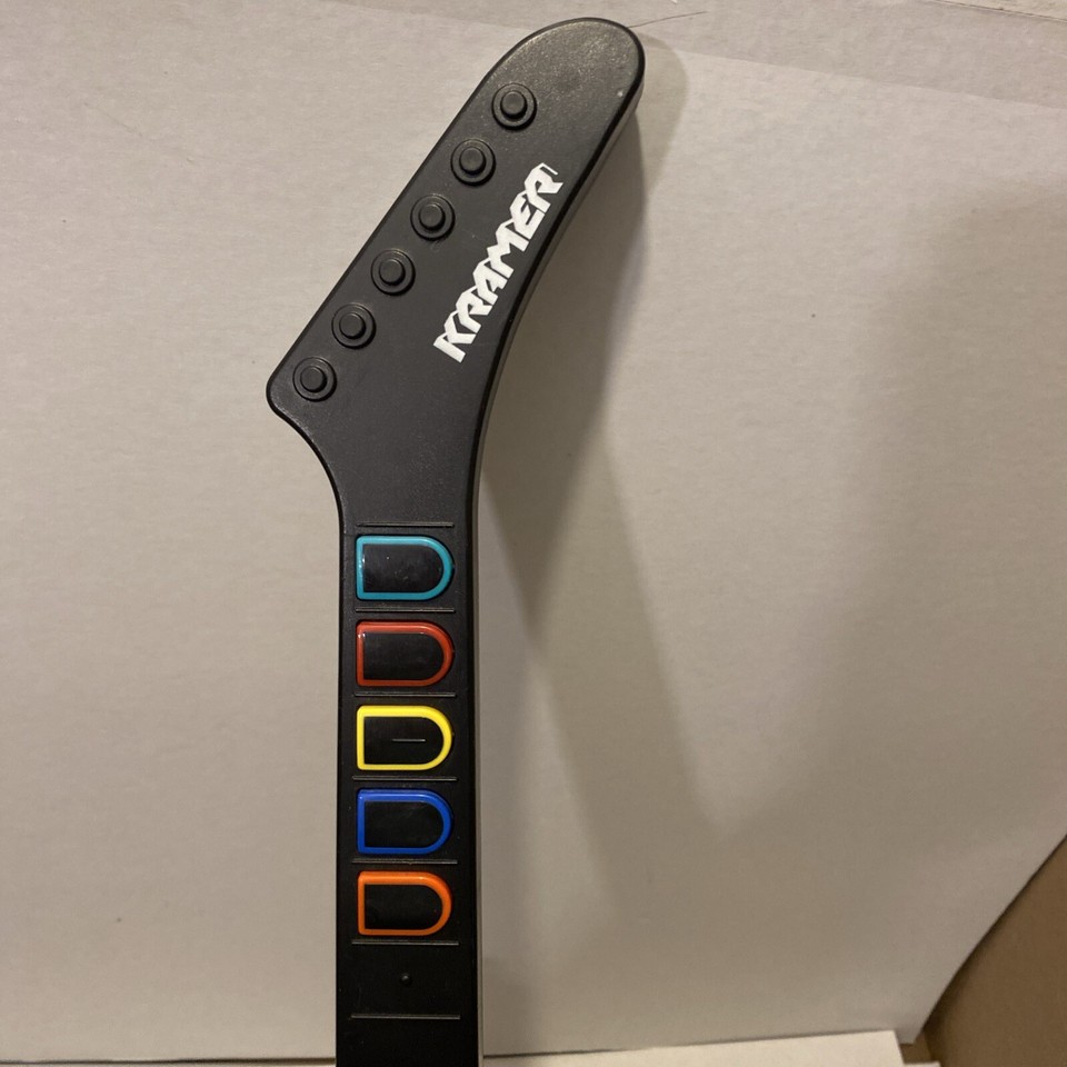 Kramer Guitar Hero Striker Red Octane Wireless PS2 With Dongle eBay