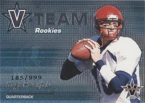 2001 Pacific Vanguard Sage Rosenfels #30