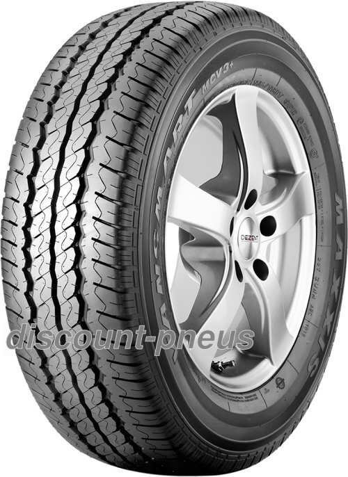 Pneu Maxxis Vansmart MCV3+ 215/75 R16C pour stopper l'usure rapide des fourgons