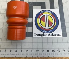 3.0" to 4.0" ID x 6.3" Long w/ SS Rings Charge Air Cooler Hose Flexfab# FLX7766