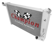 1973 1974 1975 1976 Chevy Corvette 4 Row Champion Advanced All Aluminum Radiator