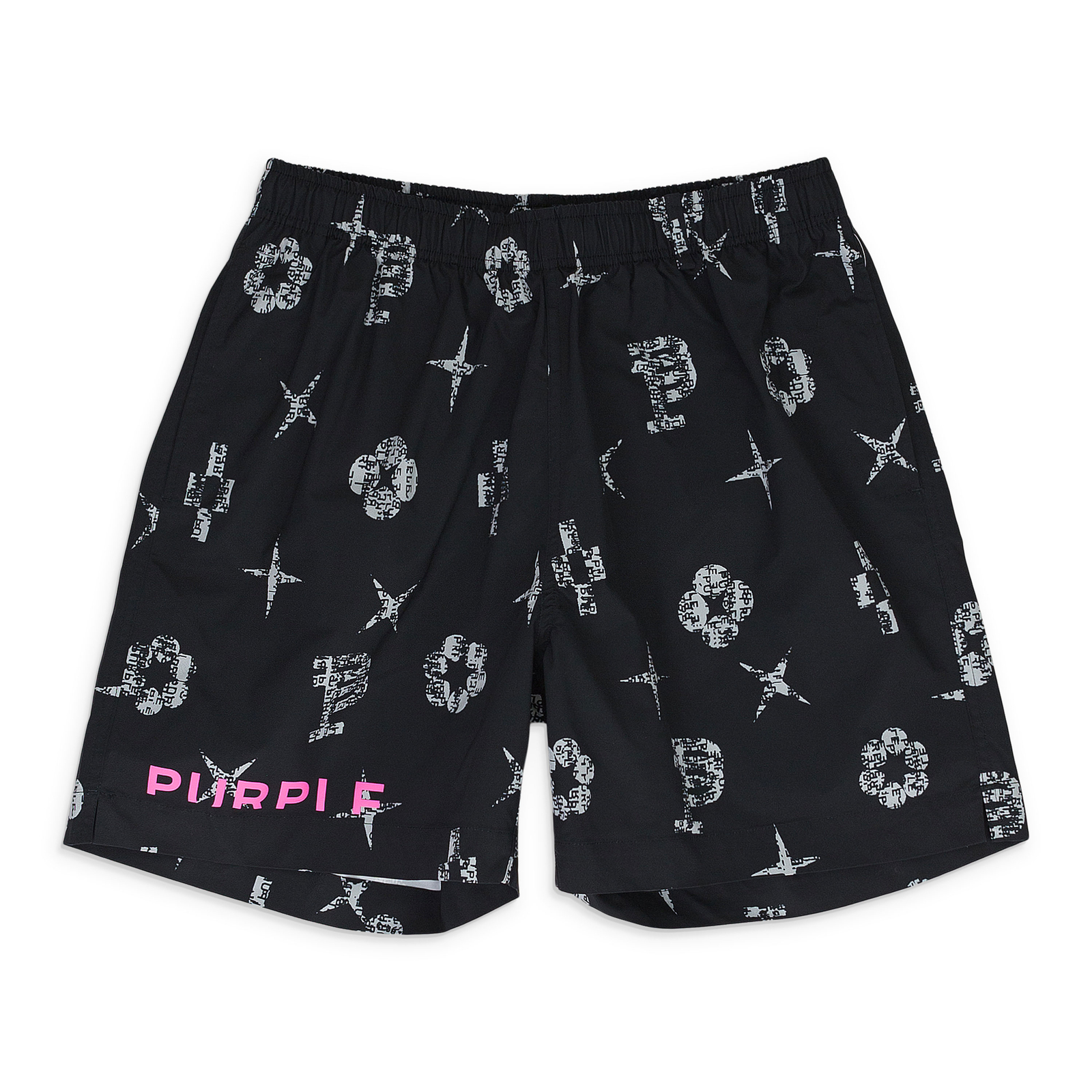 ШОРТЫ NWT Purple от бренда ALL ROUND AOP размер S 180 долларов США 25590₽