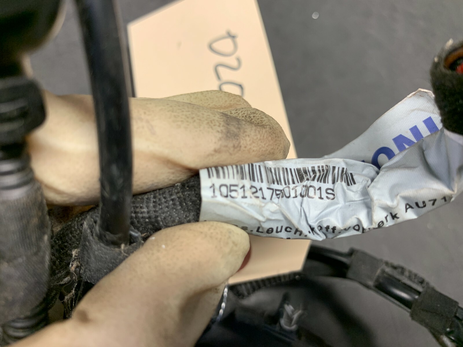 2012 AUDI R8 V10 GT OEM 420971395C WIRING WIRE HARNESS