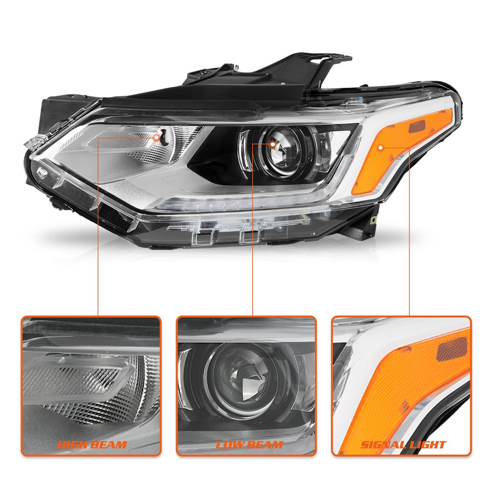 BRYGHT for 2018-2021 Chevy Traverse HID/Xenon Headlights Left Side w ...