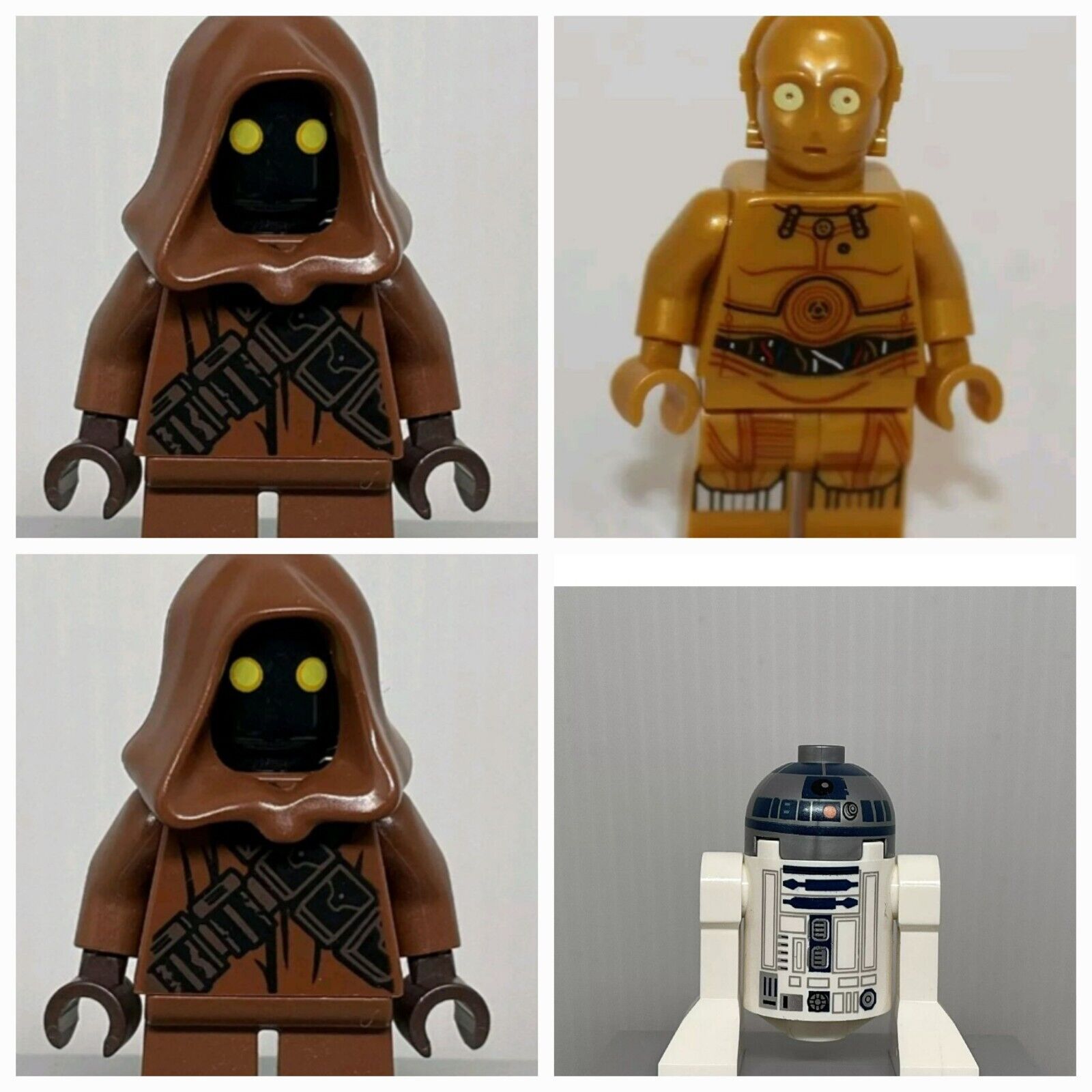 Jawa R2D2 C-3P0 LEGO Star Wars Mini Figure 