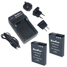 MaximalPower Battery For NIKON EN-EL12 Camera S6000 S8000 S8100 S9100 AW100 3.7V