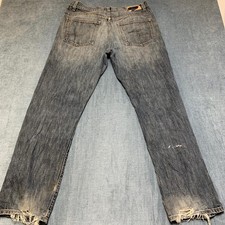 Calvin Klein Jeans Mens 34x32 Blue Denim Medi...