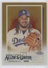 2020 Topps Allen & Ginter Chrome Gold Refractor 48/50 Kenley Jansen #151 z7h