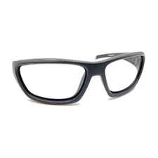 DVX Wiley X Rage Matte Black Rectangle Wrap Sunglasses Frames 63-14 132 Designer